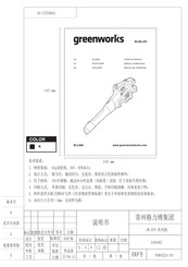 GreenWorks BLC404 Operator's Manual
