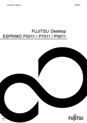 Fujitsu ESPRIMO P5011 Manual