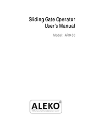 Aleko AR1450 User Manual
