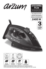 Arzum STEAMPRO PLUS Instruction Manual