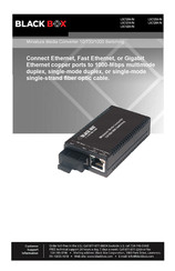 Black Box LGC126A-R4 Manual