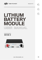 TBB power ES100 II User Manual
