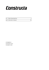 CONSTRUCTA CC3M600 0 Series Instruction Manual