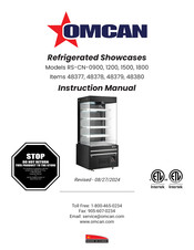 Omcan RS-CN-1500 Instruction Manual