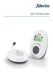 Alecto DBX-125 Manual