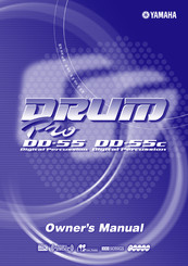 Yamaha DRUM Pro Owner's Manual
