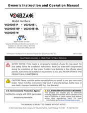 Vogelzang International VG2020E-P Owner’s Instruction And Operation Manual