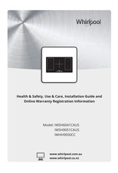 Whirlpool IWHH9050CC Health & Safety, Use & Care, Installation Manual And Online Warranty Registration Information