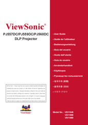 ViewSonic PJ559DC-1 User Manual