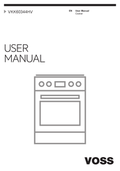 VOSS VKK60344HV User Manual
