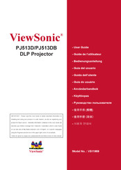 ViewSonic PJ513 User Manual