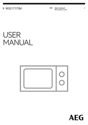 AEG MSE1717SM User Manual