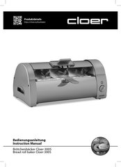 Cloer 3005 Instruction Manual
