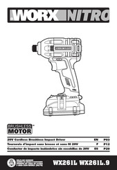 Worx Nitro WX261L.9 Manual