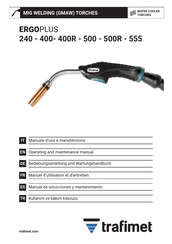 Trafimet ERGOPLUS 240 Operating And Maintenance Manual