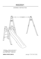 K-SPORT KSOZ021 Assembly Instruction Manual
