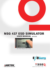 Ametek Teseq NSG 437 ESD User Manual