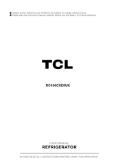 TCL RC456CXE0UK User Manual