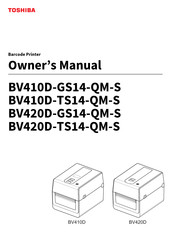 Toshiba BV410D Owner's Manual