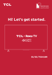 TCL 75S41BR Get Started