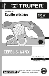 Truper CEPEL-3-1/4NX Manual