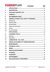 VARO POWERPLUS POW30580 Manual