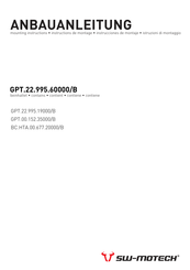 SW-Motech GPT.00.152.35000/B Mounting Instructions