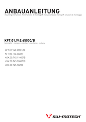 SW-Motech KFT.01.942.65000/B Mounting Instructions