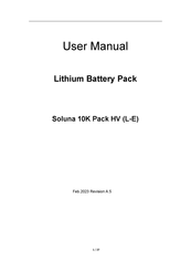 Soluna 10K Pack HV(L-E) User Manual