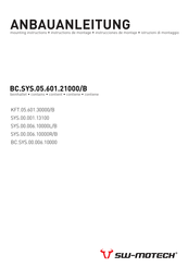SW-Motech BC.SYS.05.601.21000/B Mounting Instructions