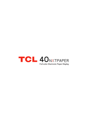 TCL T612B-2ALCGB12 Manual