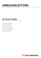 SW-Motech KFT.05.601.70100/B Mounting Instructions