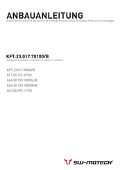 SW-Motech KFT.23.017.70100/B Mounting Instructions