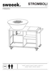 sweeek. STROMBOLI FPBBQ804XLBK Manual