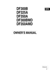 Suzuki DF300BMD Owner's Manual