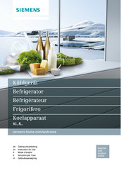 Siemens iQ100 KI18RV52 Instructions For Use Manual