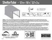 Arrow ShelterLogic ShelterTube SQAACC0104C01202310 Manual
