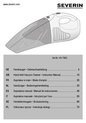 SEVERIN HV 7963 Instruction Manual