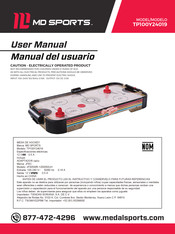 MD SPORTS TP100Y24019 User Manual