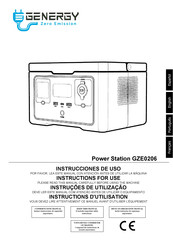 GENERGY GZE0206 Instructions For Use Manual