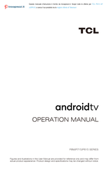 TCL P715 Series Operation Manual