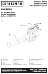 Craftsman CMCBL700M1 Instruction Manual