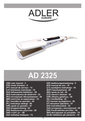 Adler Europe AD 2325 User Manual
