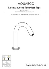Sanipex AQUAECO AQE-ECO-I302-A Installation And Maintenance Manual