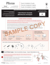 Spectrum Brands Pfister Contempra LG16-2NC Quick Installation Manual