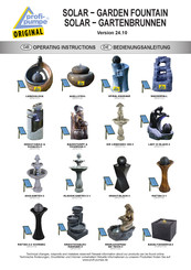 Profi-pumpe QUELLSTEIN Operating Instructions Manual