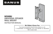 Sanus WSWMU2-B2 Instruction Manual