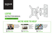 LEGRAND SANUS LSF110 Instruction Manual