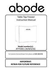 Abode ATTFZ0E1 Instruction Manual