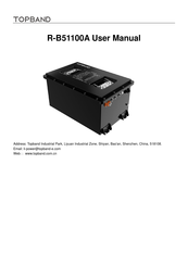 Topband R-B51100A User Manual